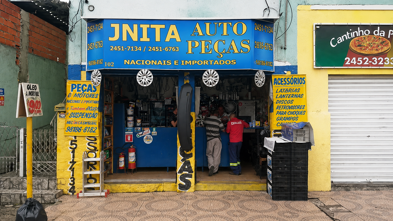 A primeira sede da Jnita